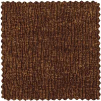 Baggy draaifauteuil 3D chenille middenbruin